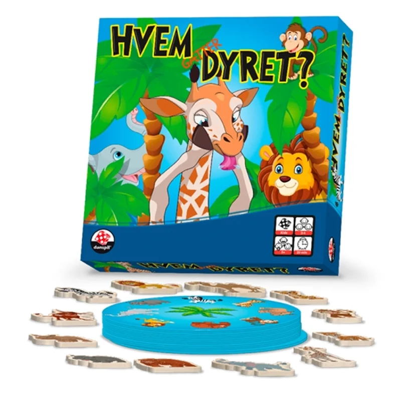 Engaging puzzlesDanspil Hvem Gætter Dyret?