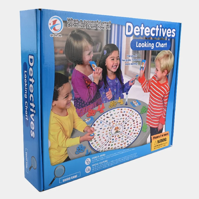 Entertaining games Detective Chart Looking Game