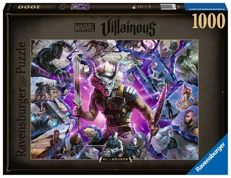 Competitive games Disney Villainous Killmonger 1000 Piece Puzzle