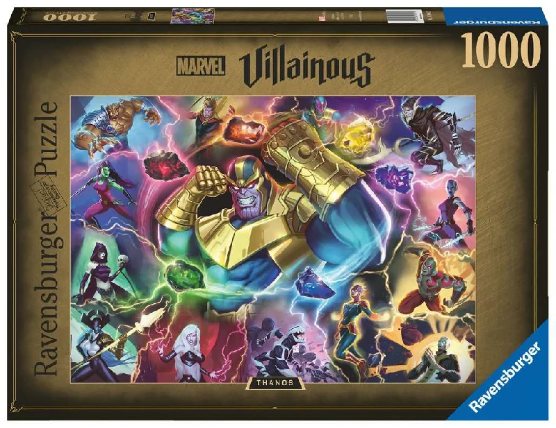 Multi-level puzzles Disney Villainous Thanos 1000 Piece Puzzle