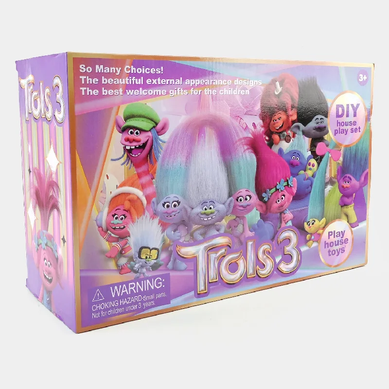 Competitive games Character House Play Set For Kids