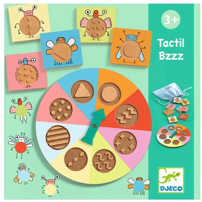 Challenging puzzles Djeco Føle- og Rørespil Bzz