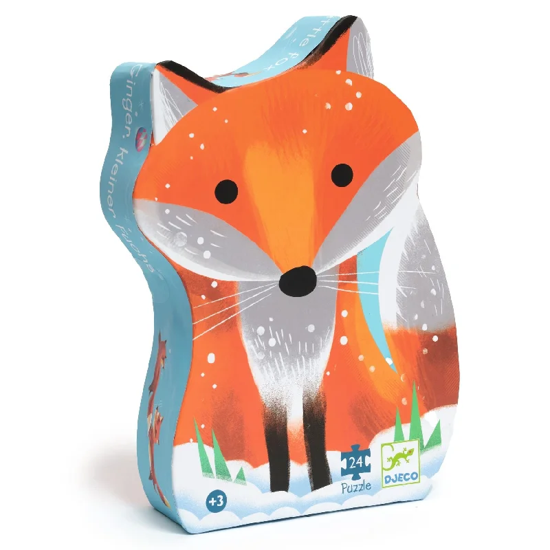 Logical puzzles Djeco: Ginger Fox Puzzle - 24 Pieces