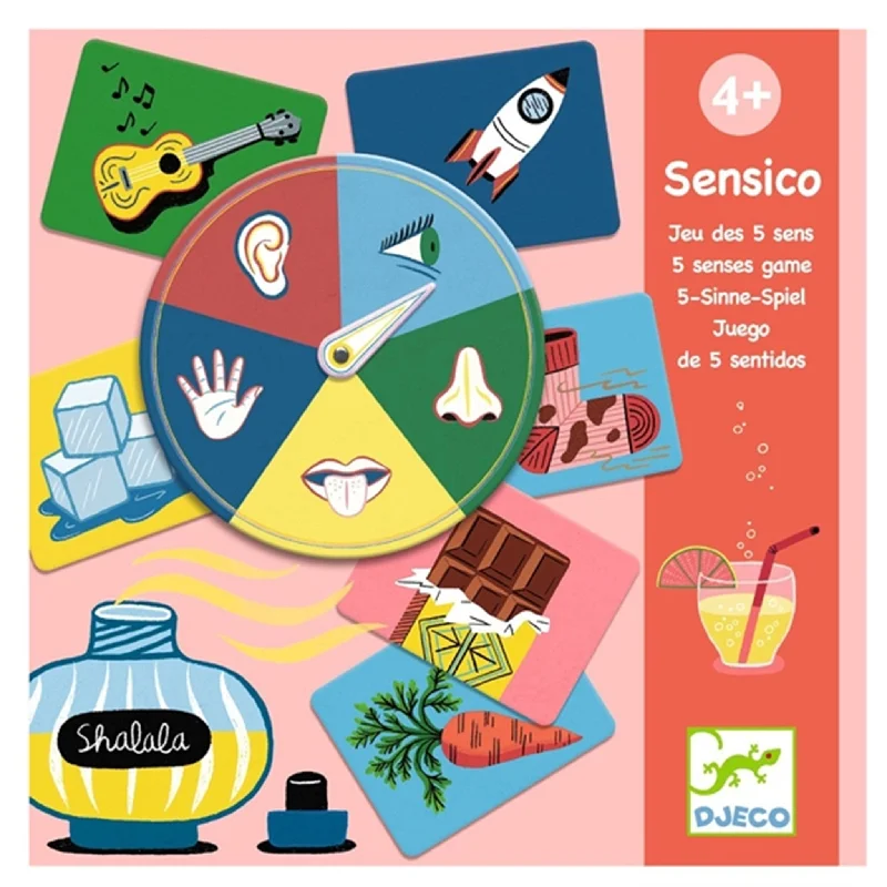 Exciting gamesDjeco Lærespil Sanser