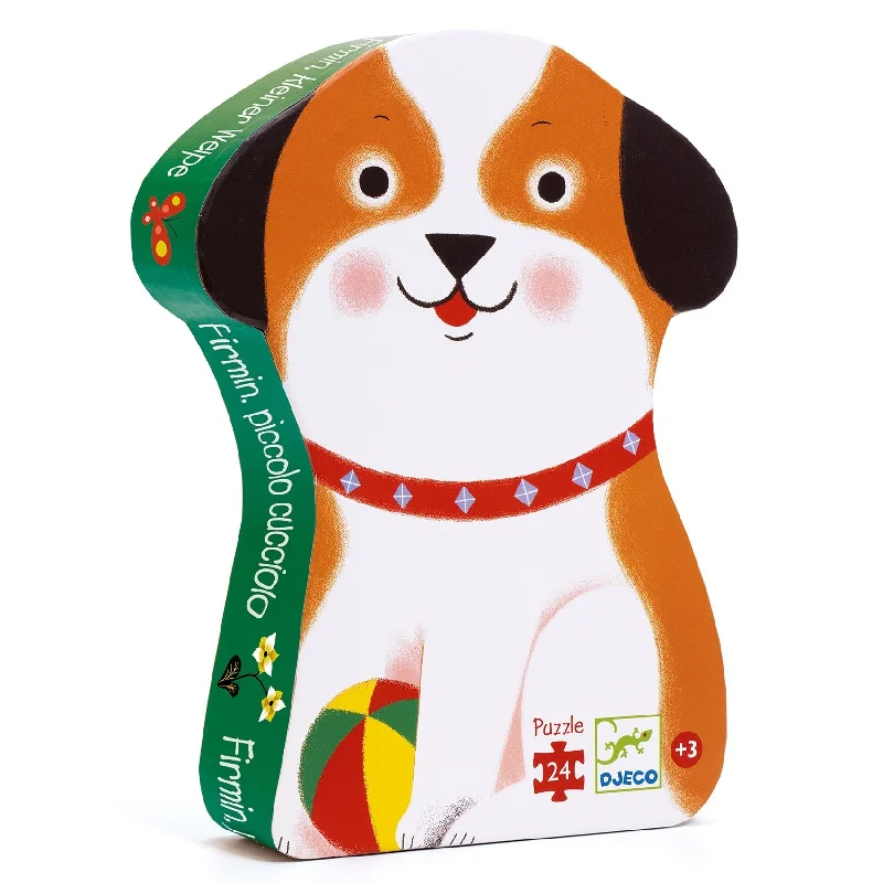 Fun gamesDjeco: Little Puppy Puzzle - 24 Pieces