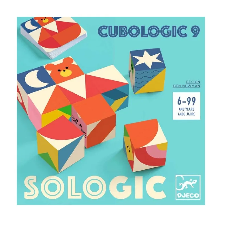 Multi-level puzzles Djeco: So Logic - Cubologic