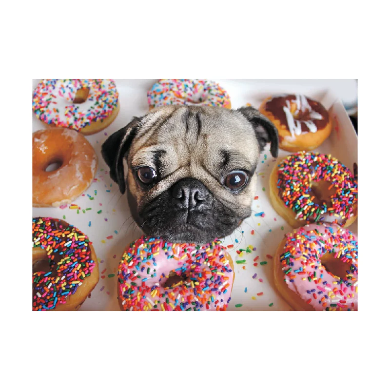 Entertaining games Willow Creek Doug the Pug Jigsaw Puzzle - 1000 pc