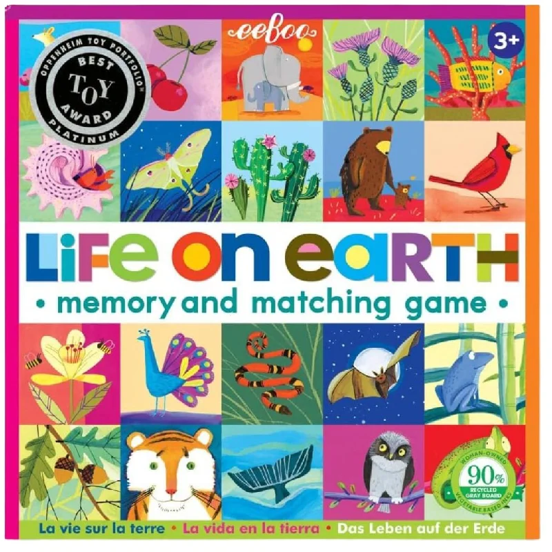 Fast-paced games Life On Earth Memory Game