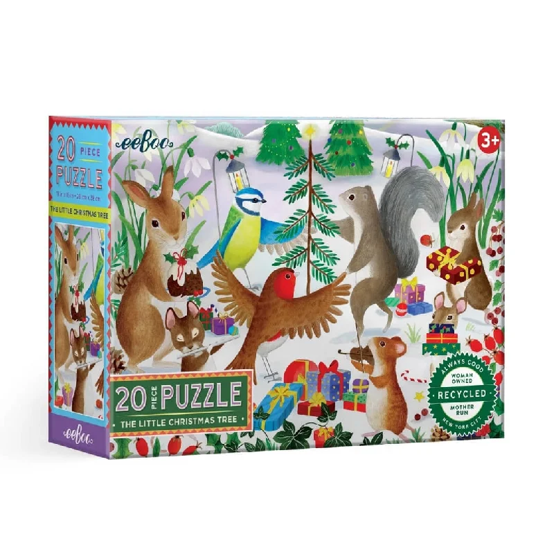 Intricate puzzles The Little Christmas Tree - 20 Piece Jigsaw Puzzle