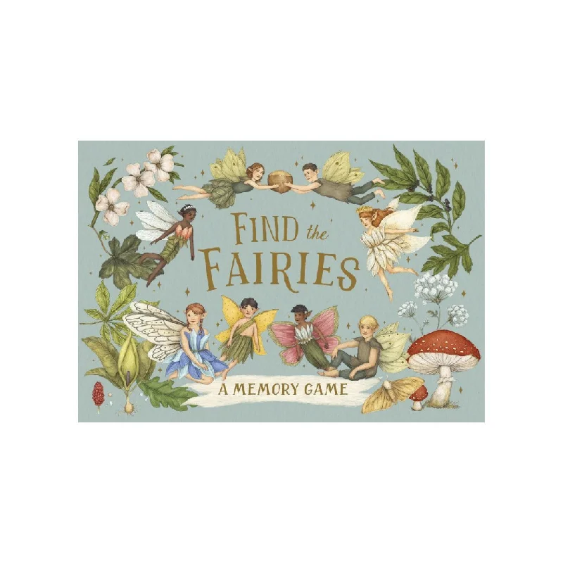 Strategic puzzles Find the Fairies: A Memory Game