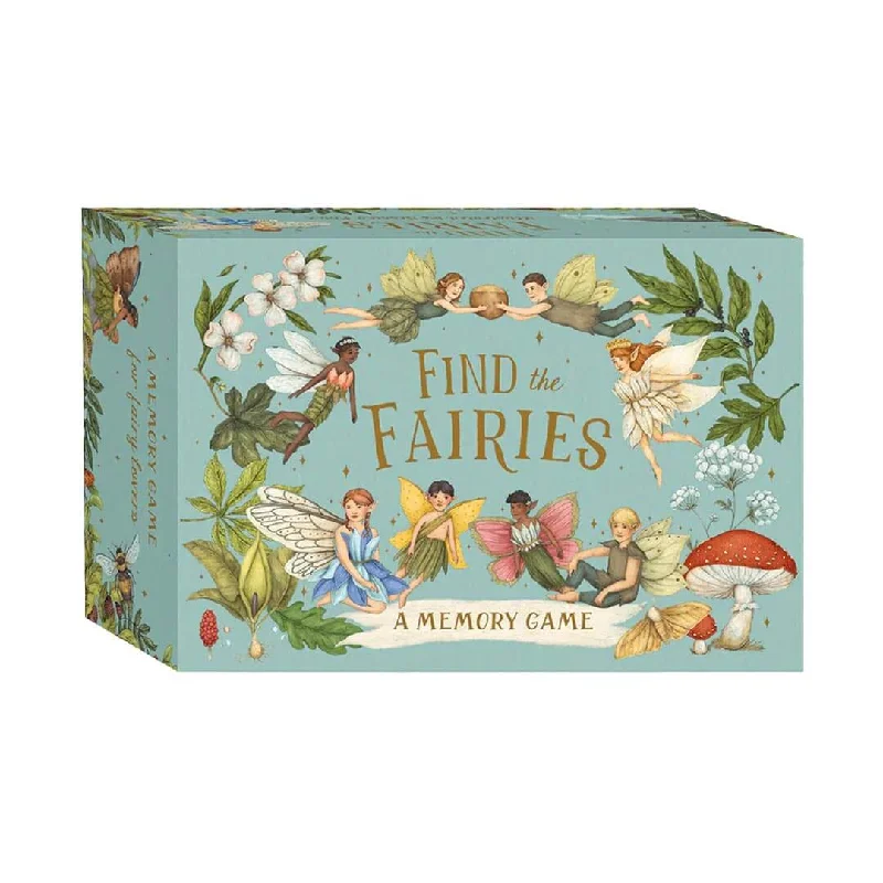 Intricate puzzles Find the Fairies Memory Game