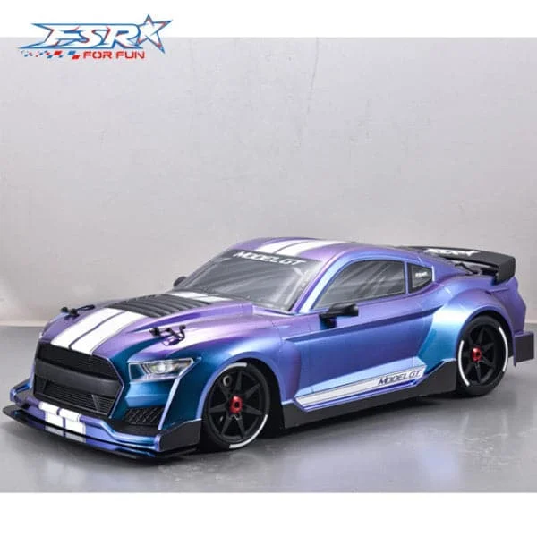 High-quality materials toys FS RACING Model GT Street Basher BLS RTR Blue/Purple 1/7