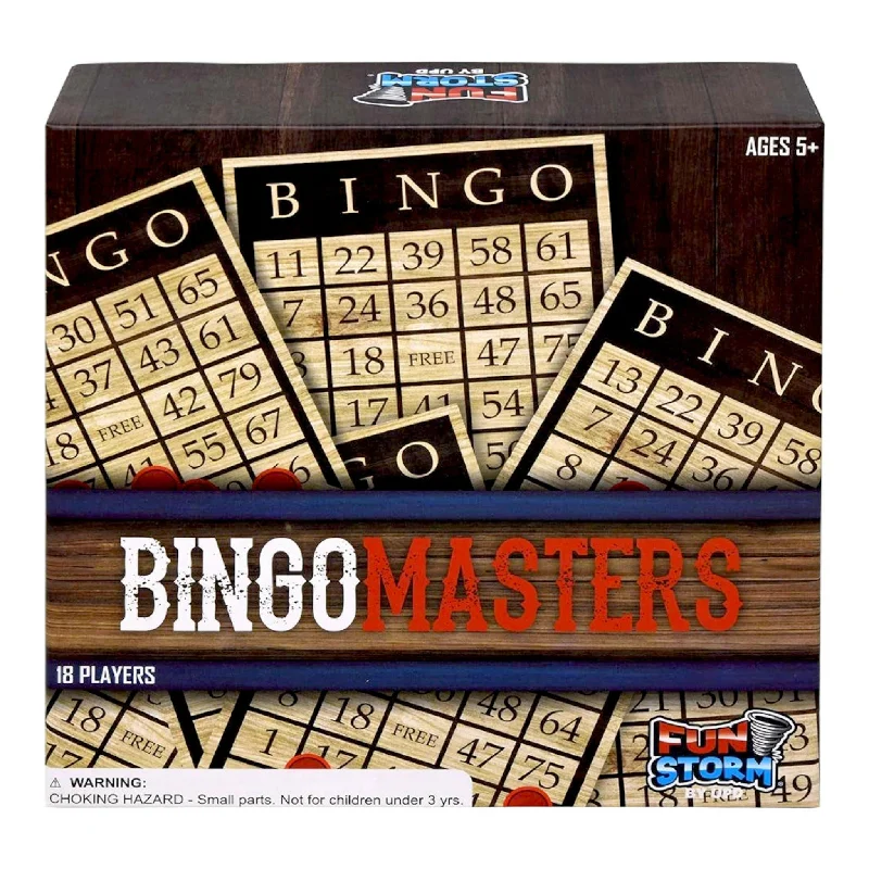 Thought-provoking puzzles Fun Storm Bingo Game In Traditional Box