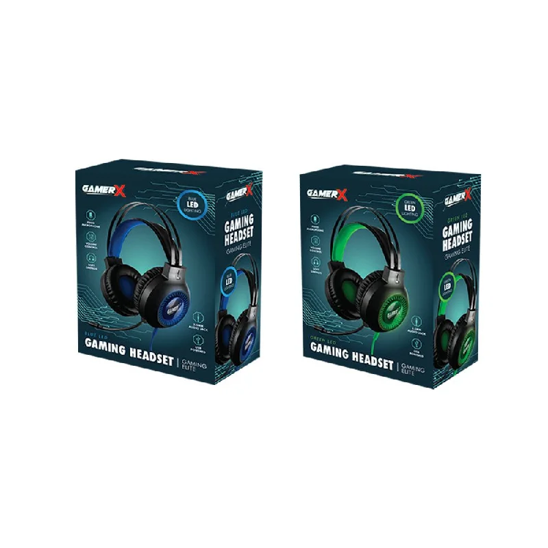 Time-consuming puzzles Gamer X LED Gaming Headset
