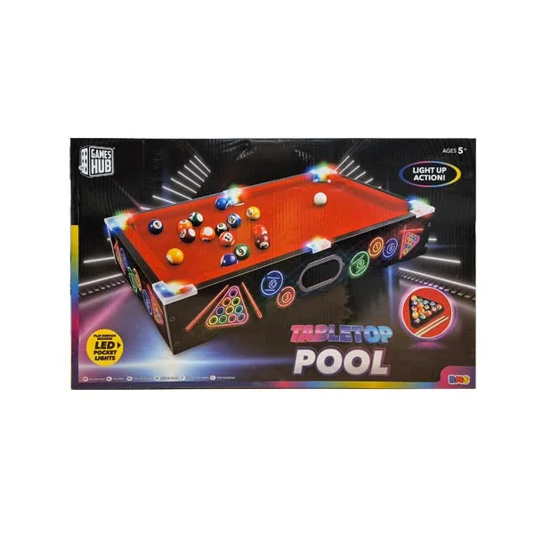 Age-appropriate puzzles Games Hub Table Top Pool