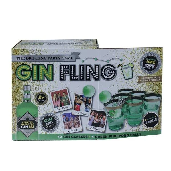 Interactive games Gin Fling Party Game