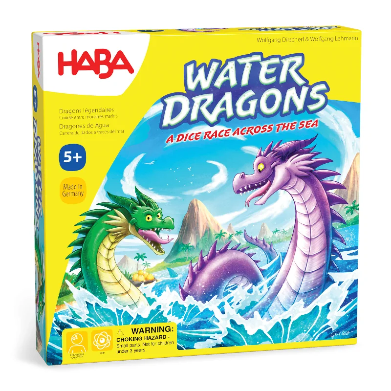 Entertaining games Water Dragons Dice Racing Game