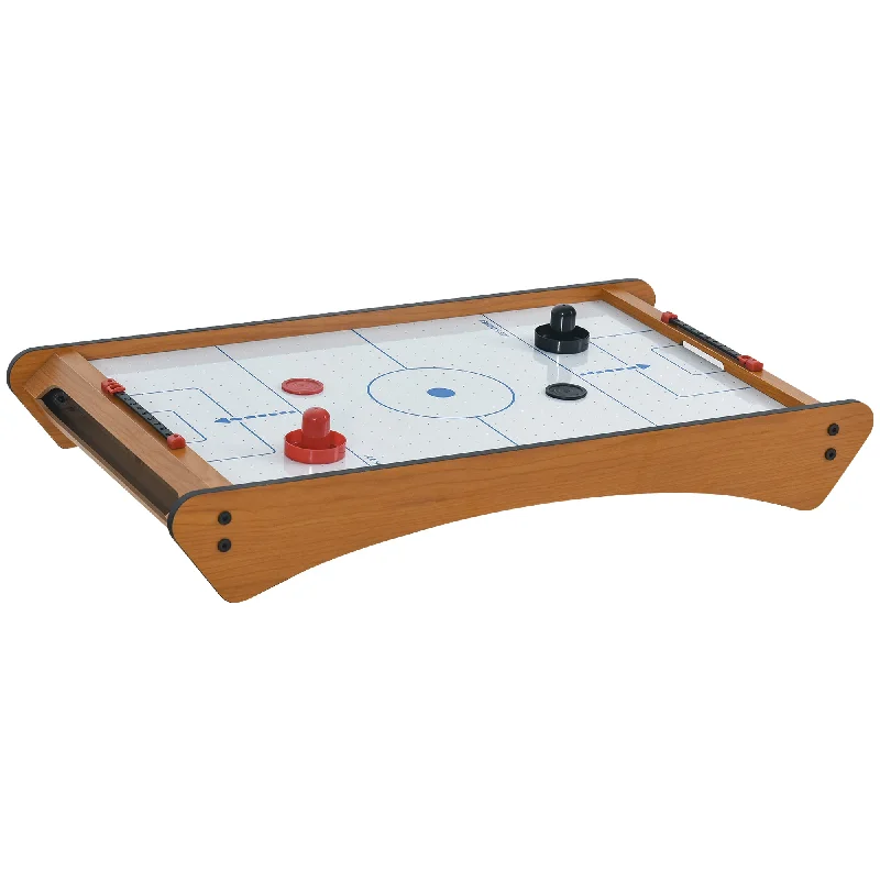 Engaging puzzlesHOMCOM Air Hockey Table Wooden Party Toy