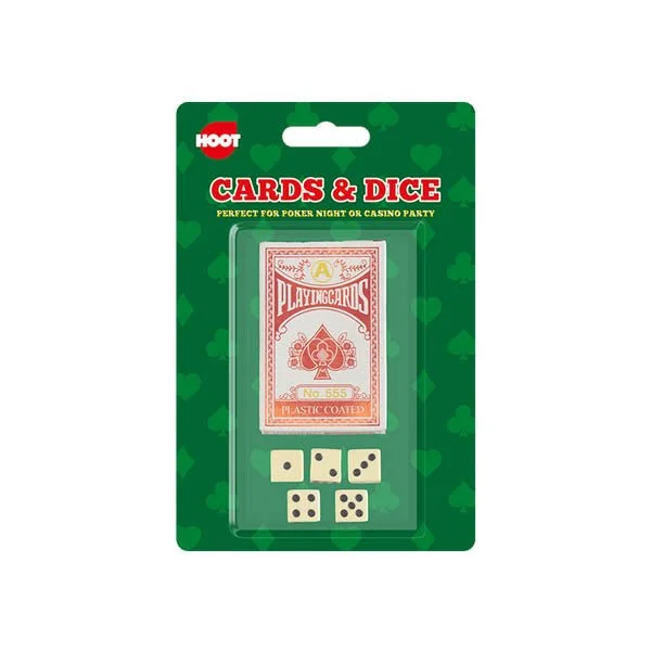 Social games Hoot Cards & Dice Game Pack
