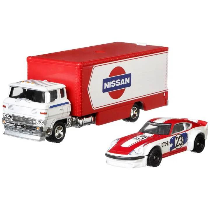 Realistic toy carsHot Wheels - Team Transport Truck & Race Car (Styles Vary - One Supplied)