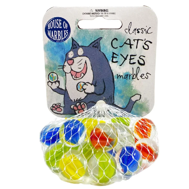 Time-consuming puzzles Cat's Eye Marbles