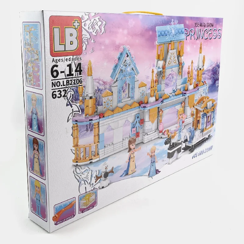 Relaxing games Ice & Snow Building Block 632+Pcs