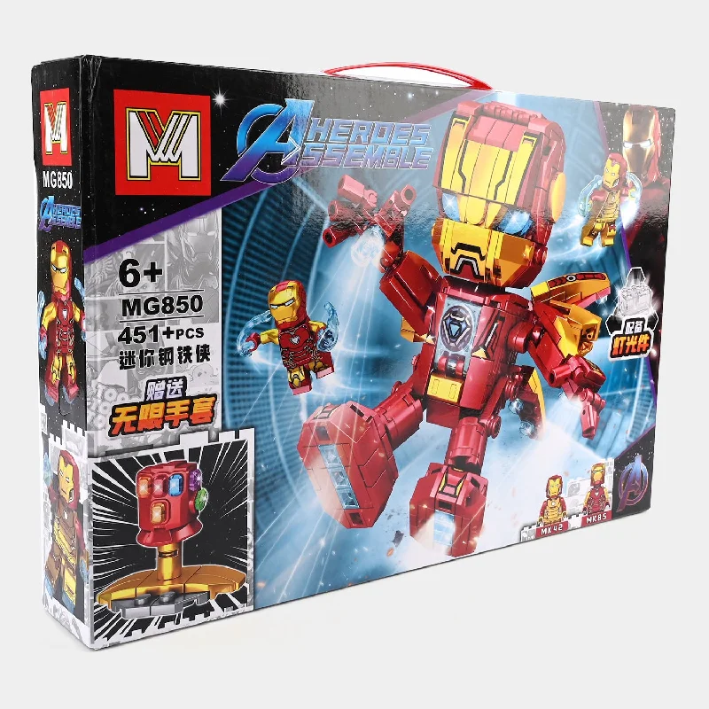 Fast-paced games Building Blocks Hero | 451Pcs