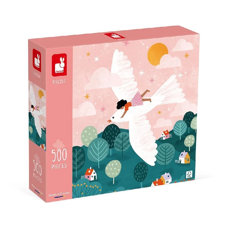 Time-consuming puzzles Janod: The Dove Puzzle - 500 Pieces