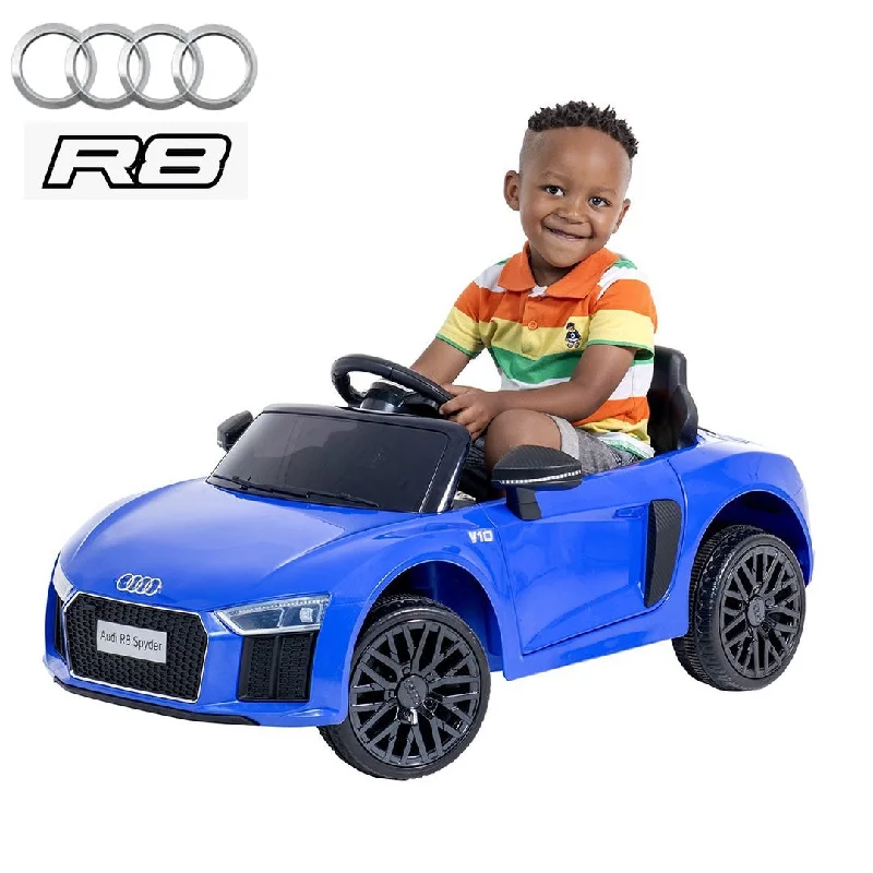 Playful toys Kids Electric Ride On Car Audi R8 Blue 12V