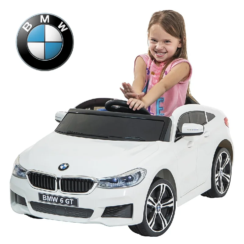 Fun toy carsKids Electric Ride On Car BMW GT White