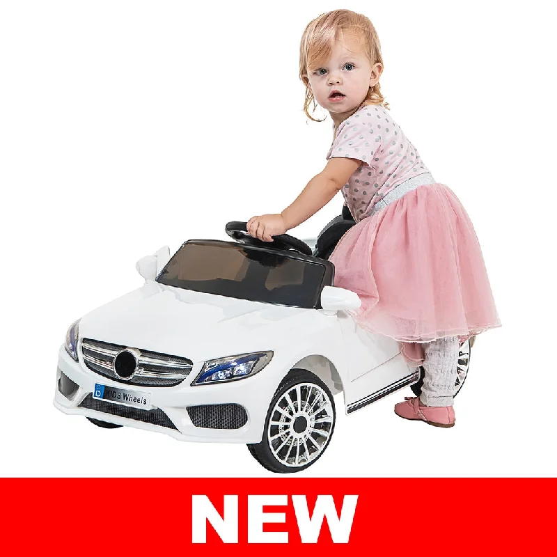 High-quality toy cars Kids Electric Ride On Car C Class Sports Saloon Replica 12V