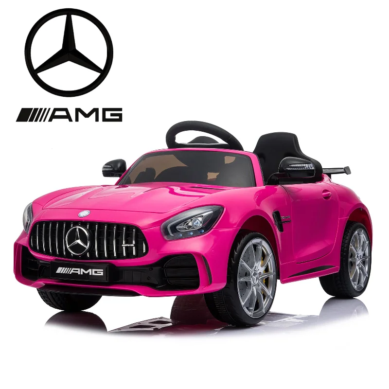 High-quality materials toys Kids Electric Ride On Car Mercedes GTR pink 12V