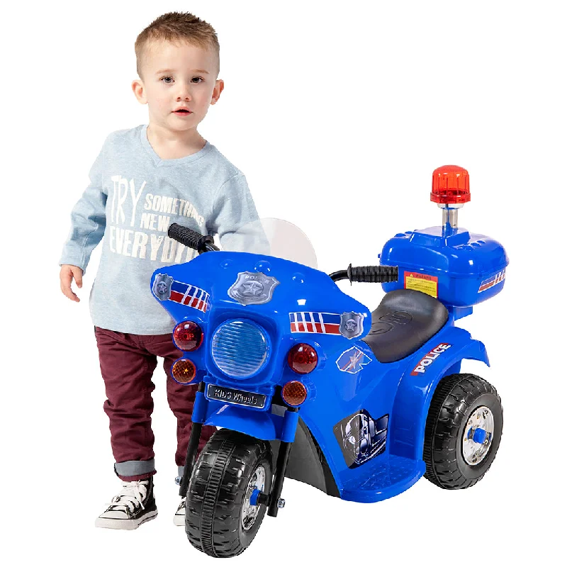 Realistic toy carsKids Electric Ride On Police Motor cycle