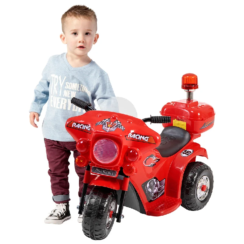 Realistic toy carsKids Electric Ride On Racing Motorcycle Red