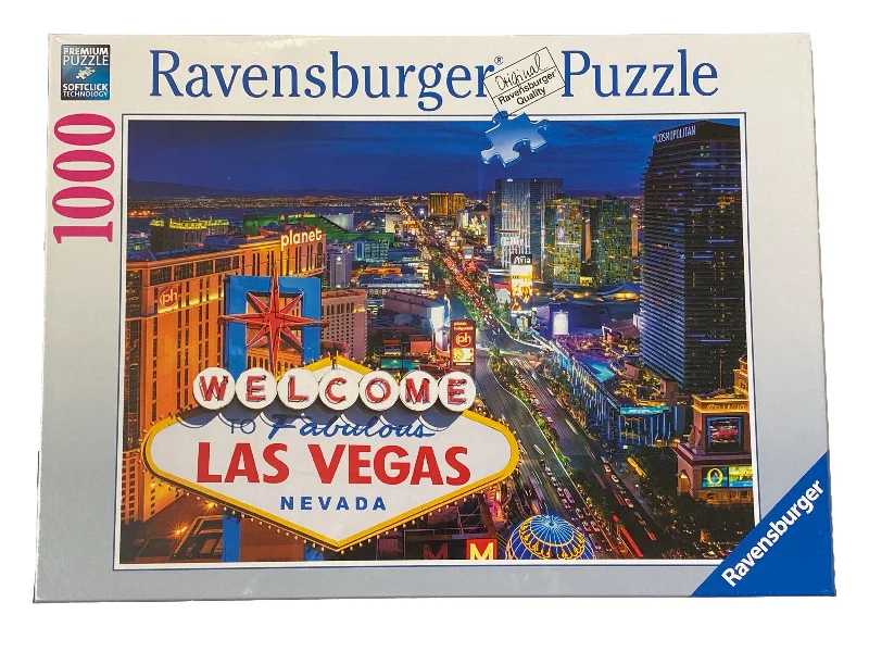 Challenging puzzles Las Vegas 1000 Piece Puzzle