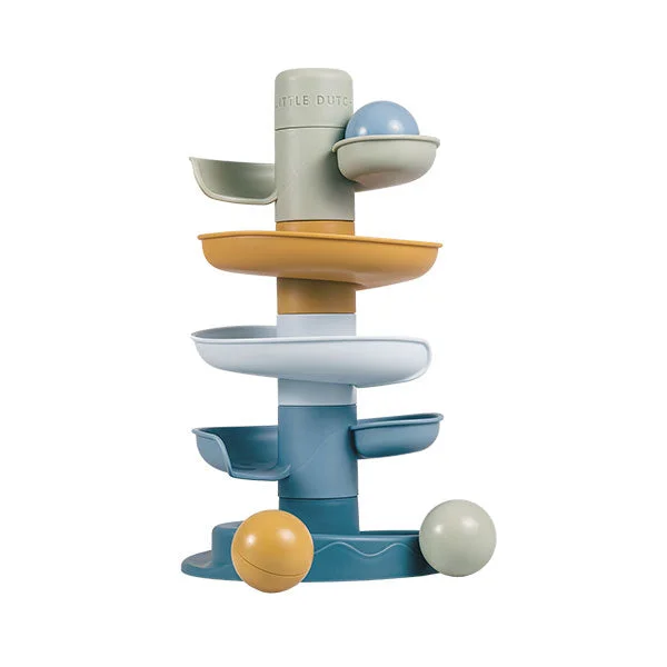 Relaxing games Little Dutch Spiral Tower - Blue