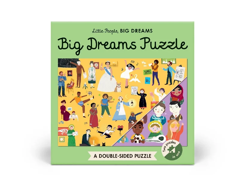 Entertaining games Little People Big Dreams Puzzle (100pc) Double Sided Puzzle