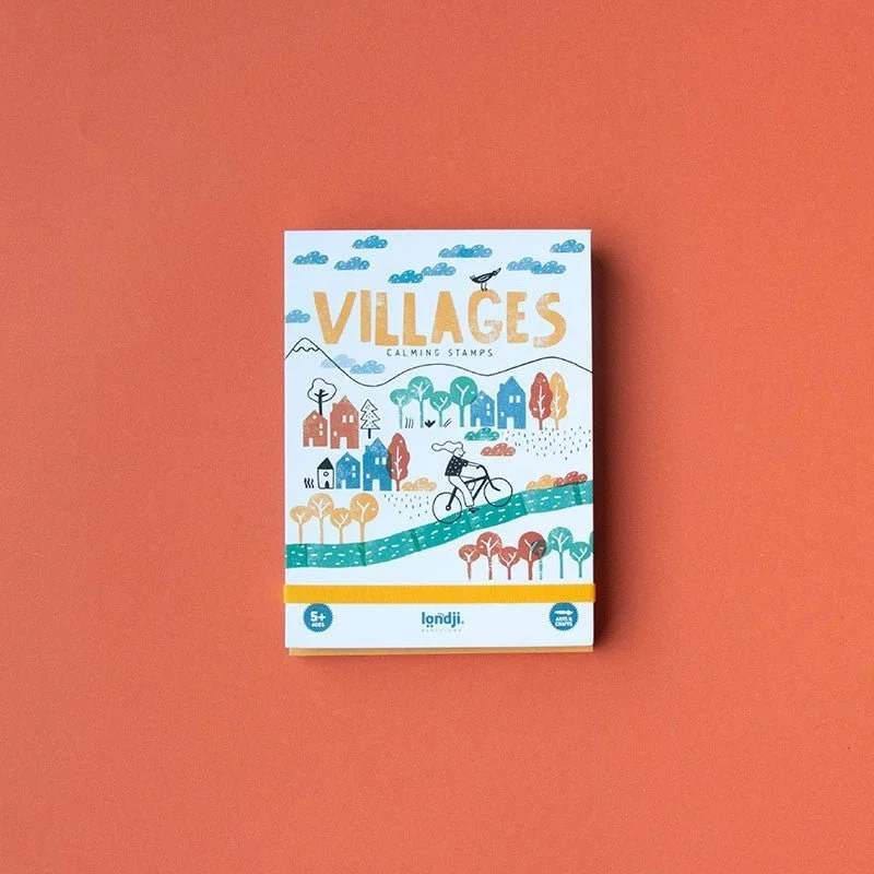 Addictive games Londji: Activities - Calming Stamps - Village Theme