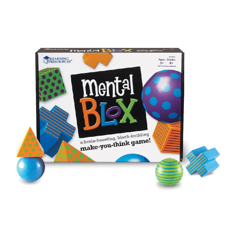 Age-appropriate puzzles Mental Blox Critical Thinking Game by Learning Resources