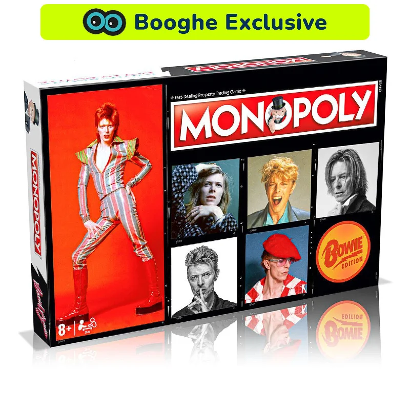 Intricate puzzles Monopoly Board Game David Bowie Edition