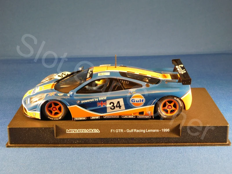 Fun toy carsMR1044 MRSLOTCAR McLaren F1 GTR Gulf No. 34