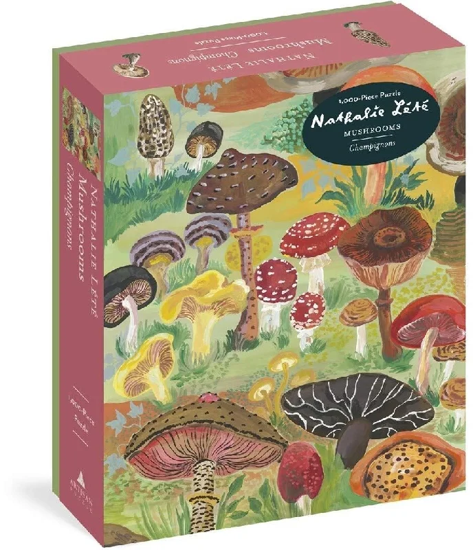 Social games Nathalie Lete Mushrooms 1000 Piece Jigsaw