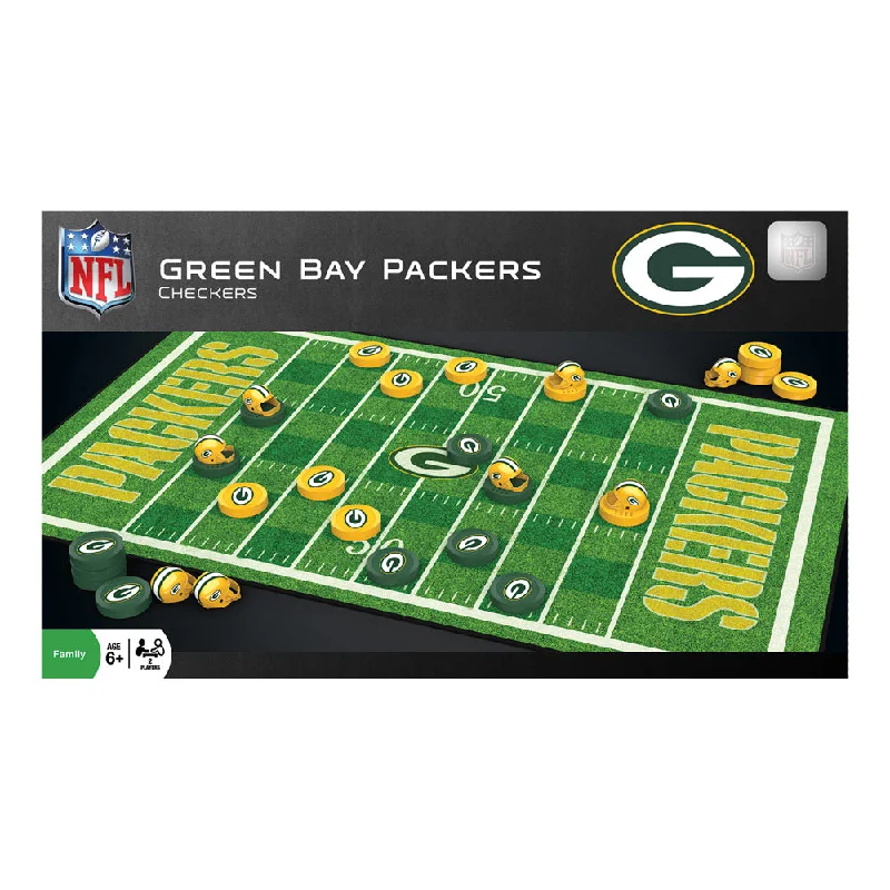 Exciting gamesGreen Bay Packers NFL Checkers Game Set