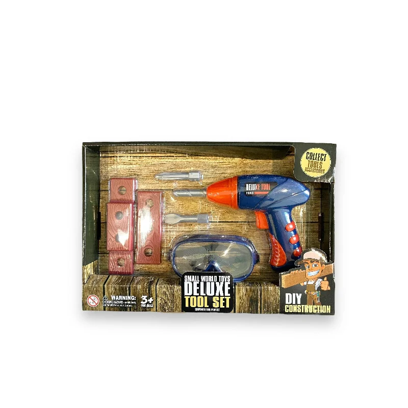 Interactive games Deluxe Pretend Repair Tool Set With Power Drill 6 pc For Kids