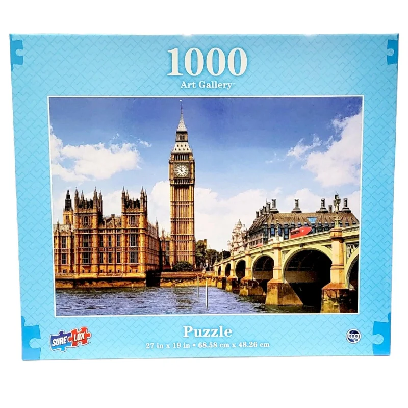 Time-consuming puzzles Sure Lox Puzzle Big Ben 1000 Piece