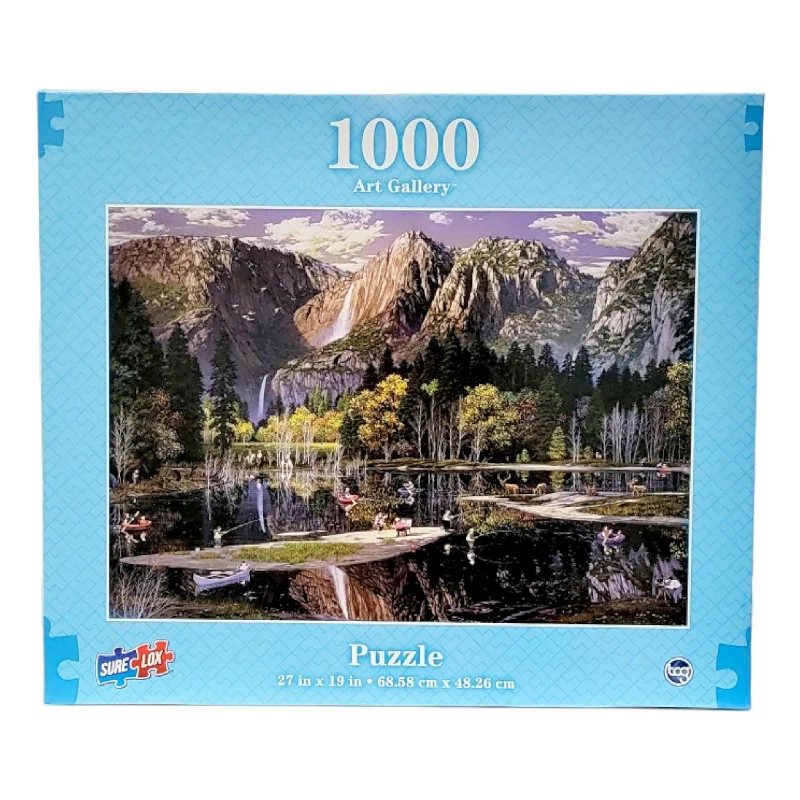 Thought-provoking puzzles Puzzle Yosemite Fall 1000 PCS