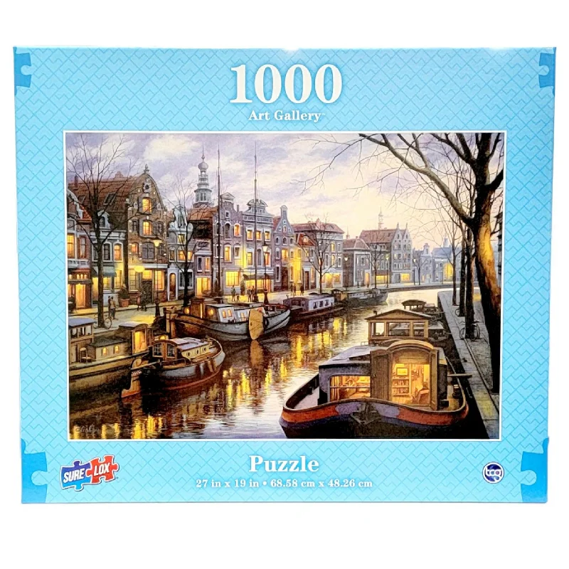 Interactive games Sure Lox Puzzle Canal Life 1000 PCS