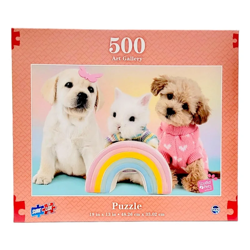 Entertaining games Puzzle 500 PCS Puppy