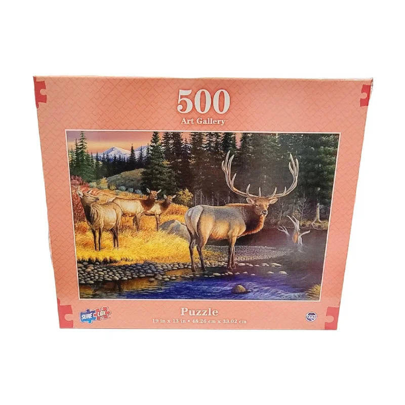 Challenging puzzles Puzzle 500 Piece Nature