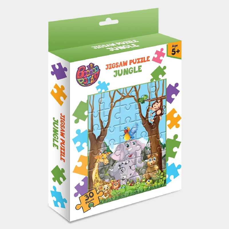 Engaging puzzlesJigsaw Puzzle Jungle Pieces 30